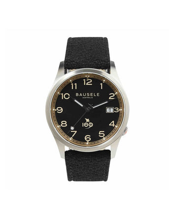 Bausele Airfield II - Black - 40mm